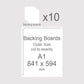 A1, 841 x 594 mm, Mountboard Backs for Picture Mounts