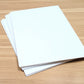 Pack of 10 mountboard backing boards. Standard sizes. Choice of colour.