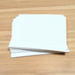 Pack of 10 mountboard backing boards. Standard square sizes. Choice of colour.