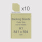A1, 841 x 594 mm, Mountboard Backs for Picture Mounts