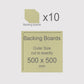 500 x 500 mm, Mountboard Backs for Picture Mounts