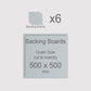 500 x 500 mm, Mountboard Backs for Picture Mounts