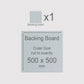 500 x 500 mm, Mountboard Backs for Picture Mounts