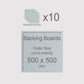 500 x 500 mm, Mountboard Backs for Picture Mounts