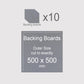 500 x 500 mm, Mountboard Backs for Picture Mounts