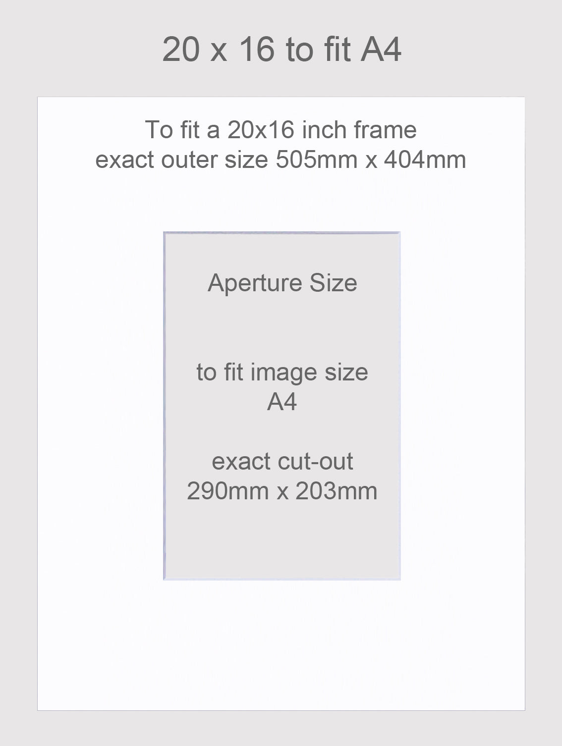 Example of an image with measurements of a product