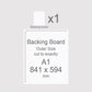 A1, 841 x 594 mm, Mountboard Backs for Picture Mounts
