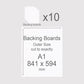 A1, 841 x 594 mm, Mountboard Backs for Picture Mounts