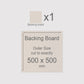 500 x 500 mm, Mountboard Backs for Picture Mounts
