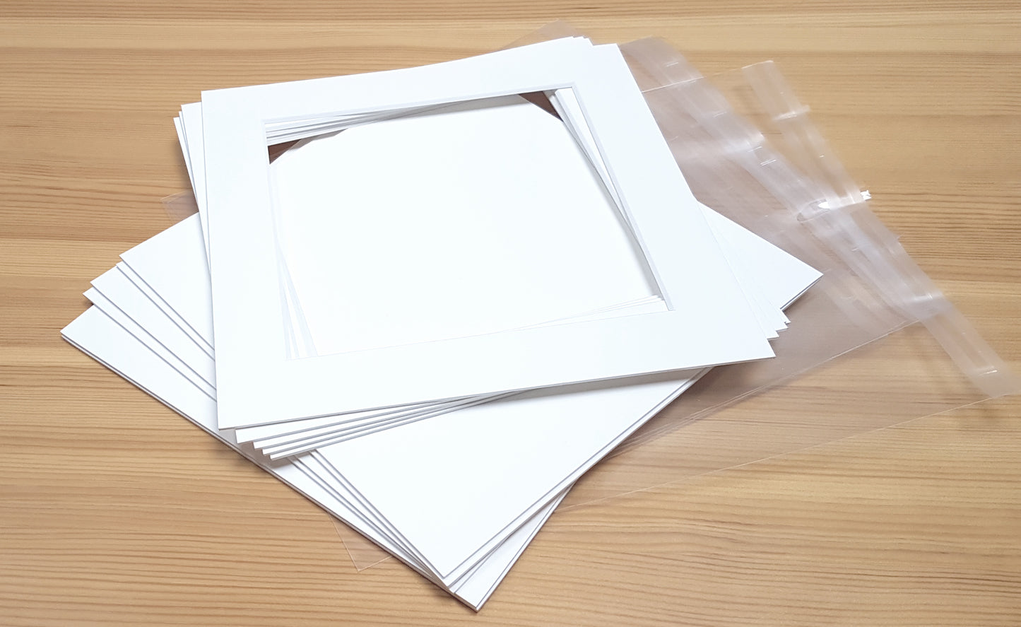 6 X 6 inch, Mounts, Backs, & Bags, Pack of 5