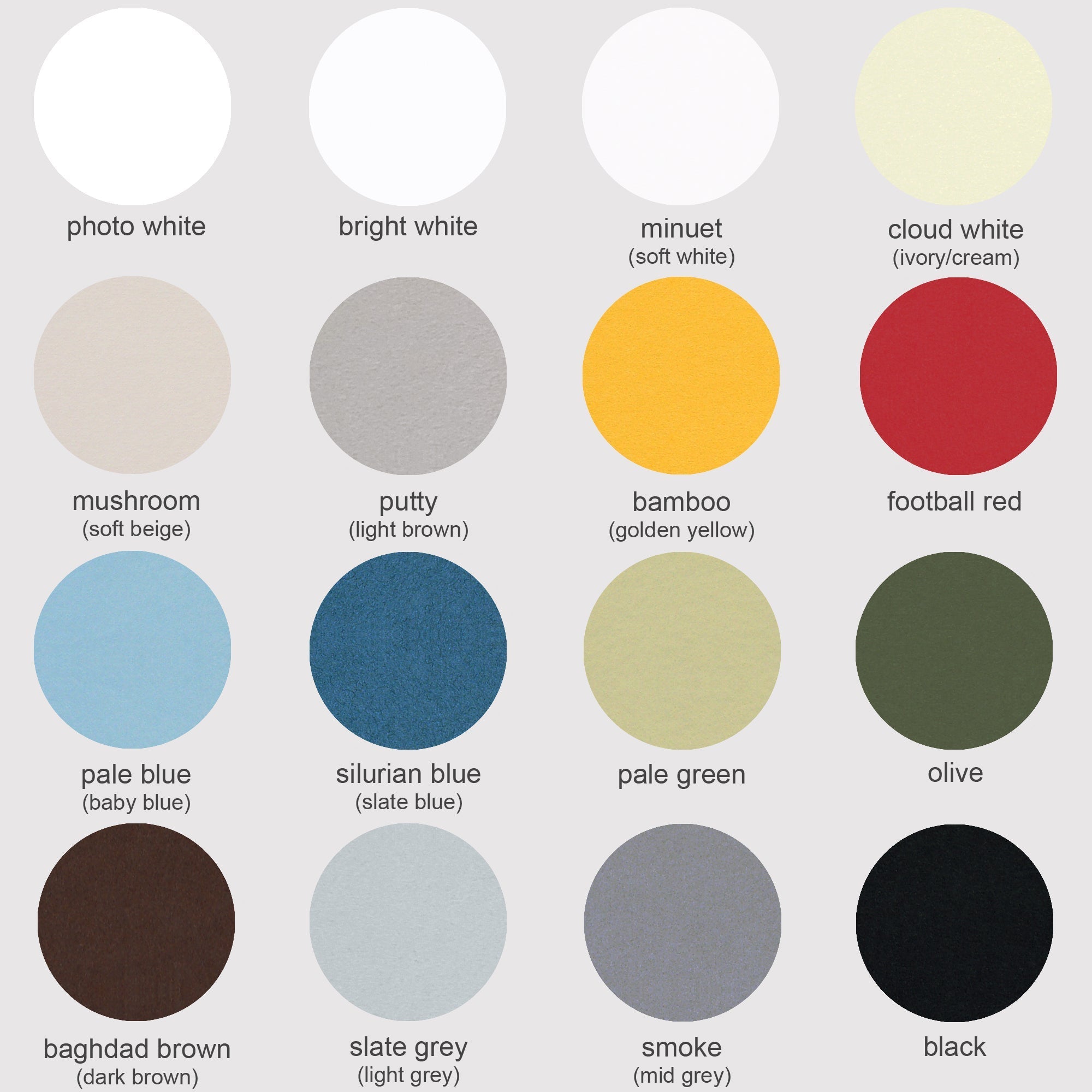 Mountboard Colour Samples – Cape Picture Framing
